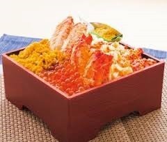 活ゆで花咲と活ゆで毛がにの